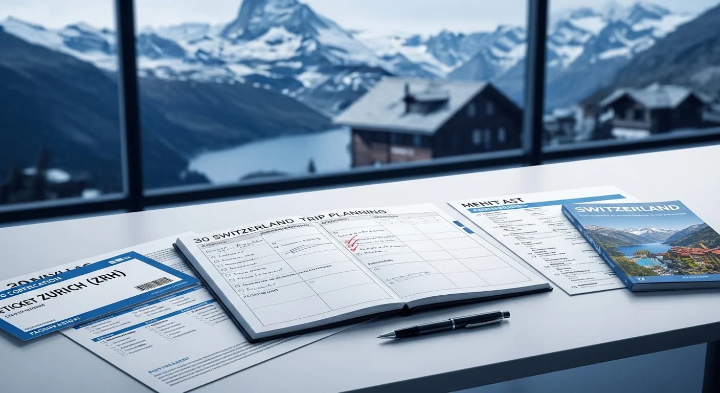 30 Tage Plan für den Start in der Schweiz, Anmeldung, Krankenkasse, Wohnungssuche