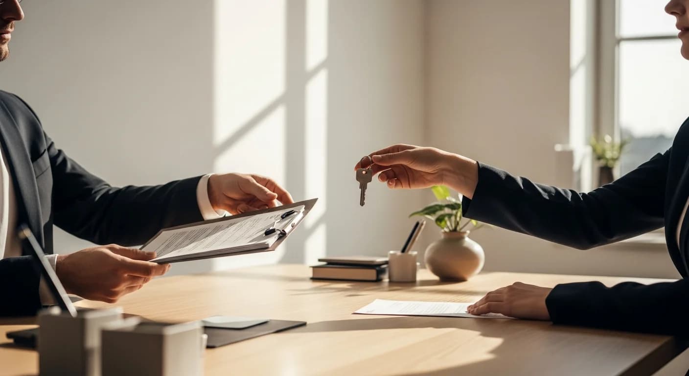Switching property management, file handover, BoVita