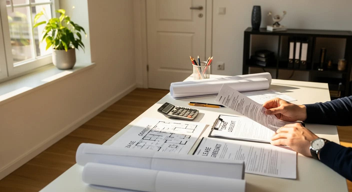 Property owner reviews management documents, BoVita